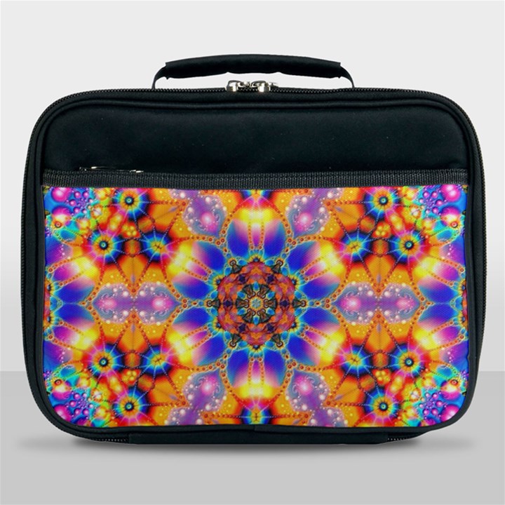 Image Fractal Background Image Lunch Bag