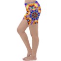 Image Fractal Background Image Lightweight Velour Yoga Shorts View2