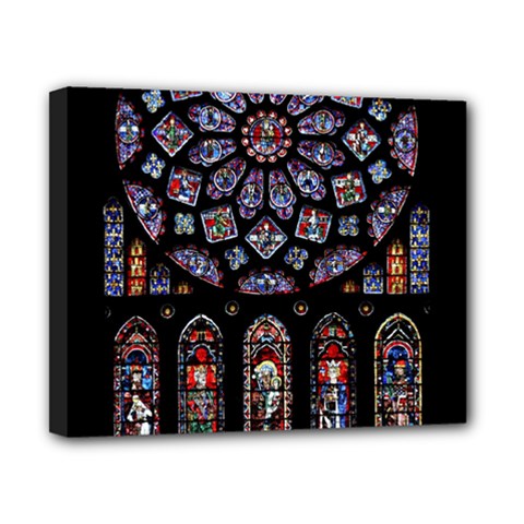 Rosette Cathedral Canvas 10  X 8  (stretched) by Pakrebo