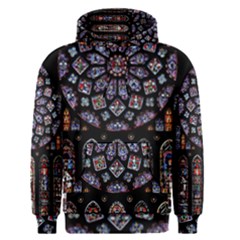 Rosette Cathedral Men s Pullover Hoodie by Pakrebo