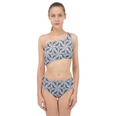 Abstract Seamless Pattern Spliced Up Two Piece Swimsuit