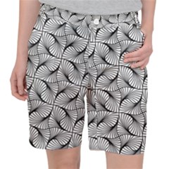 Abstract Seamless Pattern Pocket Shorts