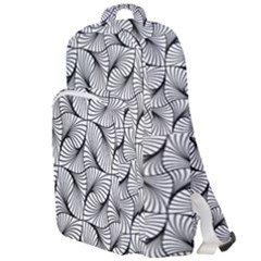 Abstract Seamless Pattern Double Compartment Backpack