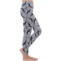 Abstract Seamless Pattern Kids  Lightweight Velour Leggings View3