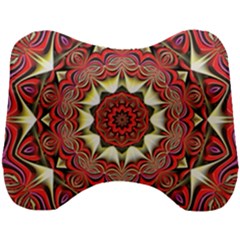 Farbenpracht Kaleidoscope Arts Head Support Cushion by Pakrebo