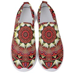 Farbenpracht Kaleidoscope Arts Men s Slip On Sneakers