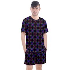 Background Image Pattern Background Men s Mesh Tee And Shorts Set