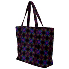 Background Image Pattern Background Zip Up Canvas Bag