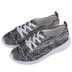 Ethno Seamless Pattern Women s Lightweight Sports Shoes by Pakrebo