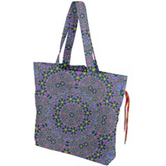 Background Image Creativity Drawstring Tote Bag