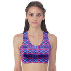 Background Image Decorative Art Sports Bra by Pakrebo