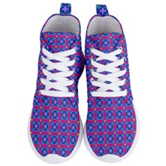 Background Image Decorative Art Women s Lightweight High Top Sneakers