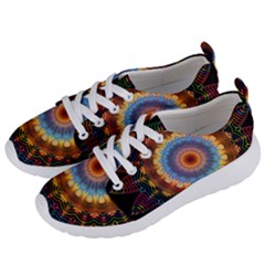 Colorful Prismatic Chromatic Women s Lightweight Sports Shoes by Pakrebo