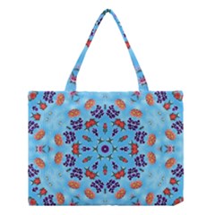 Farbenpracht Kaleidoscope Medium Tote Bag by Pakrebo