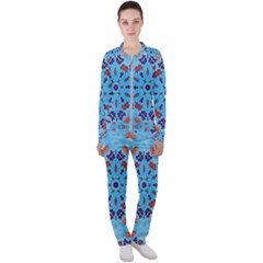 Farbenpracht Kaleidoscope Casual Jacket And Pants Set