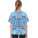 Farbenpracht Kaleidoscope V-Neck Dolman Drape Top View2