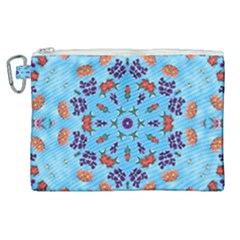 Farbenpracht Kaleidoscope Canvas Cosmetic Bag (xl)