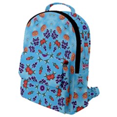 Farbenpracht Kaleidoscope Flap Pocket Backpack (small)