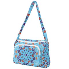 Farbenpracht Kaleidoscope Front Pocket Crossbody Bag