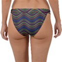 Decorative Ornamental Abstract Band Bikini Bottom View2