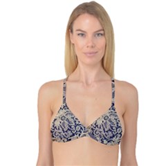 Point De Rose Reversible Tri Bikini Top