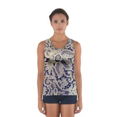 Point De Rose Sport Tank Top  by Pakrebo