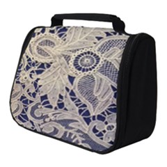 Point De Rose Full Print Travel Pouch (small) by Pakrebo