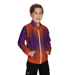 Background Fractals Surreal Design Windbreaker (kids) by Pakrebo