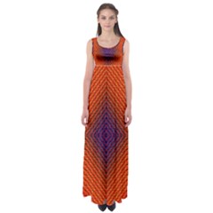 Background Fractals Surreal Design Empire Waist Maxi Dress by Pakrebo