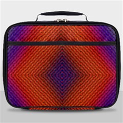 Background Fractals Surreal Design Full Print Lunch Bag