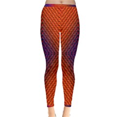 Background Fractals Surreal Design Inside Out Leggings