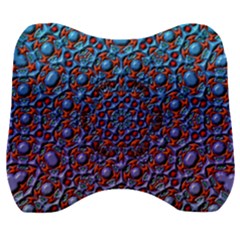 Tile Background Image Pattern 3d Velour Head Support Cushion