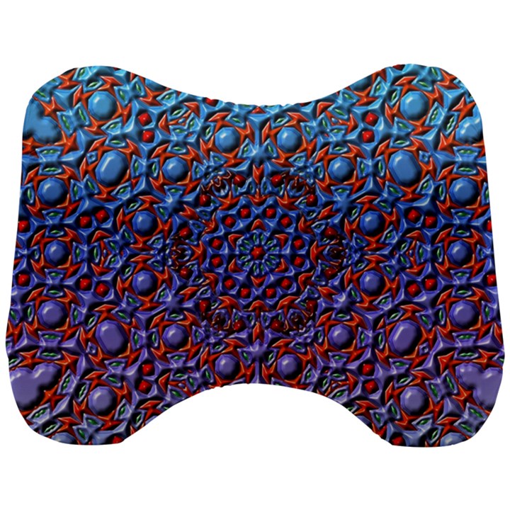 Tile Background Image Pattern 3d Head Support Cushion