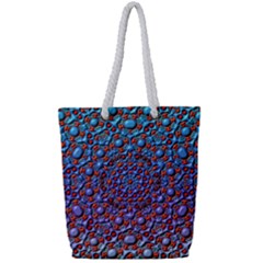 Tile Background Image Pattern 3d Full Print Rope Handle Tote (small) by Pakrebo