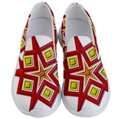 Pattern Tile Decorative Design Star Men s Lightweight Slip Ons