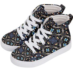 Tile Background Image Pattern Patterns Kids  Hi-top Skate Sneakers