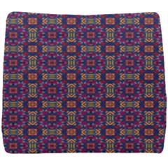 Tile Pattern Background Image Purple Seat Cushion