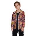 Tile Background Image Creativity Windbreaker (Kids) View2