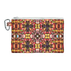 Tile Background Image Creativity Canvas Cosmetic Bag (large) by Pakrebo