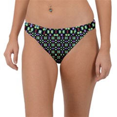 Background Image Pattern Band Bikini Bottom