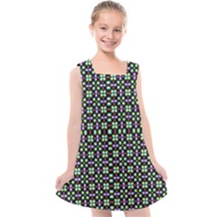 Background Image Pattern Kids  Cross Back Dress