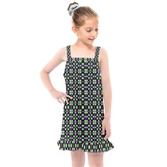 Background Image Pattern Kids  Overall Dress