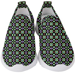 Background Image Pattern Kids  Slip On Sneakers