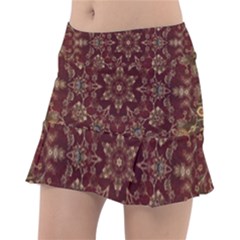 Image Background Pattern Tennis Skirt