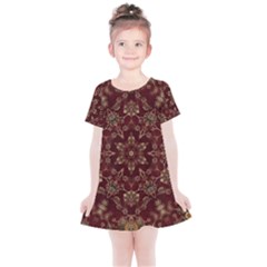 Image Background Pattern Kids  Simple Cotton Dress by Pakrebo