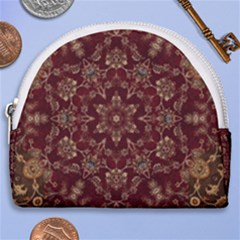 Image Background Pattern Horseshoe Style Canvas Pouch