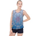 Pattern Background Pattern Bubble Hem Chiffon Tank Top View1