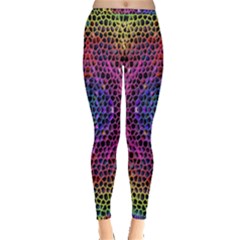 Background Image Decorative Inside Out Leggings