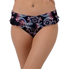 Ornament Kaleidoscope Frill Bikini Bottom