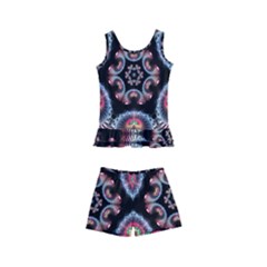 Ornament Kaleidoscope Kids  Boyleg Swimsuit